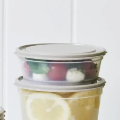 Liten matlåda rund 0,3L, SmartStore, Grå
