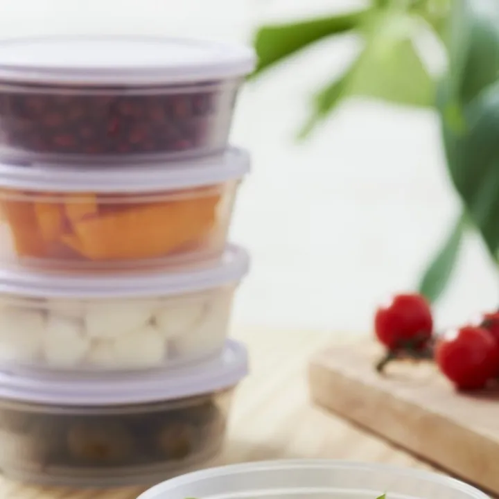 Liten matlåda rund 0,3L, SmartStore, Lila