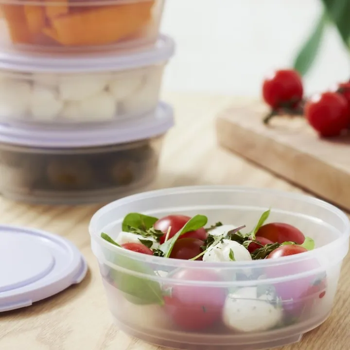 Liten matlåda rund 0,3L, SmartStore, Lila