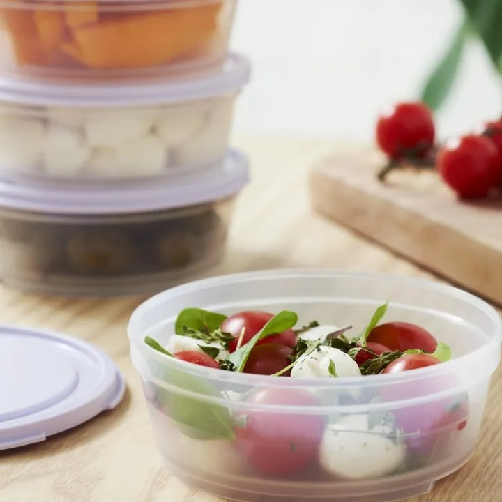 Liten matlåda rund 0,3L, SmartStore, Lila