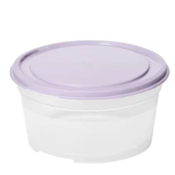 Liten matlåda rund 0,45L, SmartStore, Lila