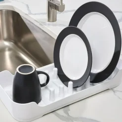 Litet diskställ i återvunnen plast