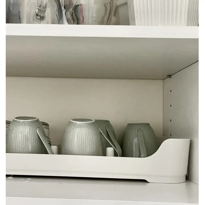 Litet diskställ i återvunnen plast