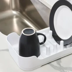 Litet diskställ i återvunnen plast