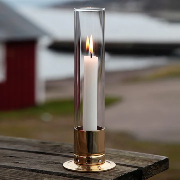 Ljusstake med stormglas, Original
