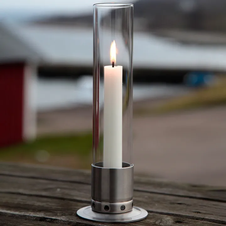 Ljusstake med stormglas, Original