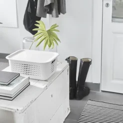 Lock till förvaringskorg i återvunnen plast, SmartStore
