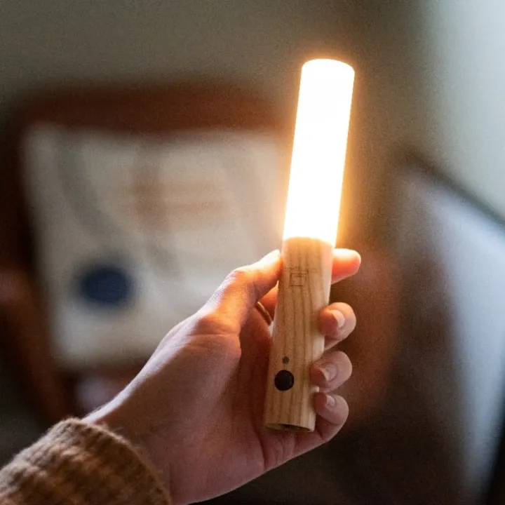 Löstagbar lampa med rörelsesensor