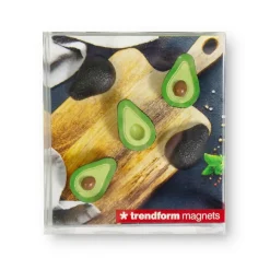 Magnetfigur 5-pack, Avokado