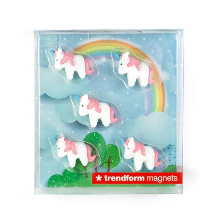Magnetfigur 5-pack, Enhörning