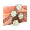 Magnet i glas 4-pack, Litteratur och musik