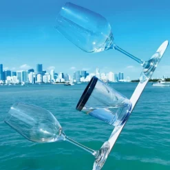 Magnetiska champagneglas i kristall Silwy, 2-pack