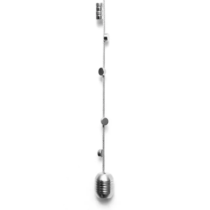 Magnetisk fotohängare med tyngd och 15 magneter 200cm