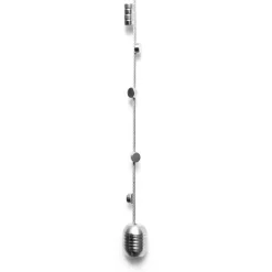 Magnetisk fotohängare med tyngd och 8 magneter 150cm, Silver