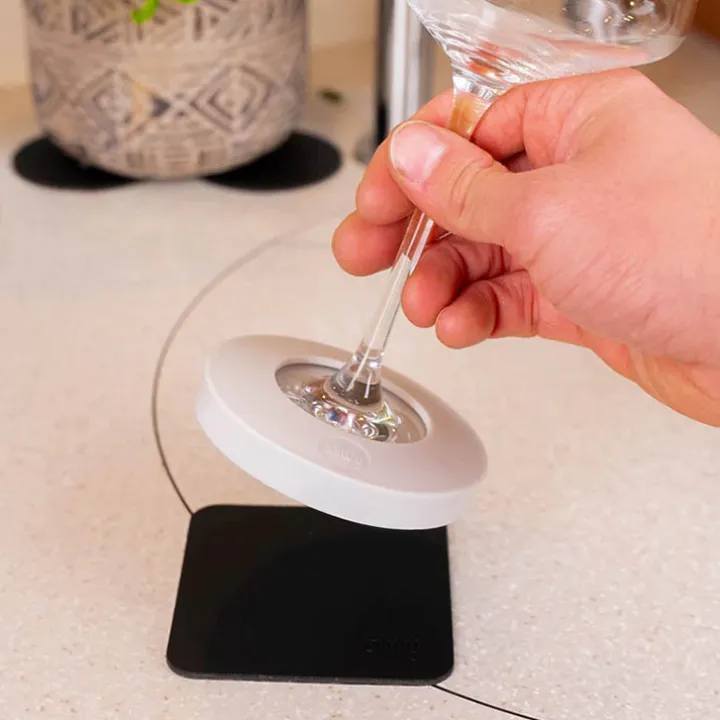 Magnetisk silikonfot till glas Silwy