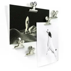 Magnetklämma 4-pack, Silver