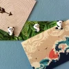 Magnetlist med 6 figurmagneter, 30cm, Panda