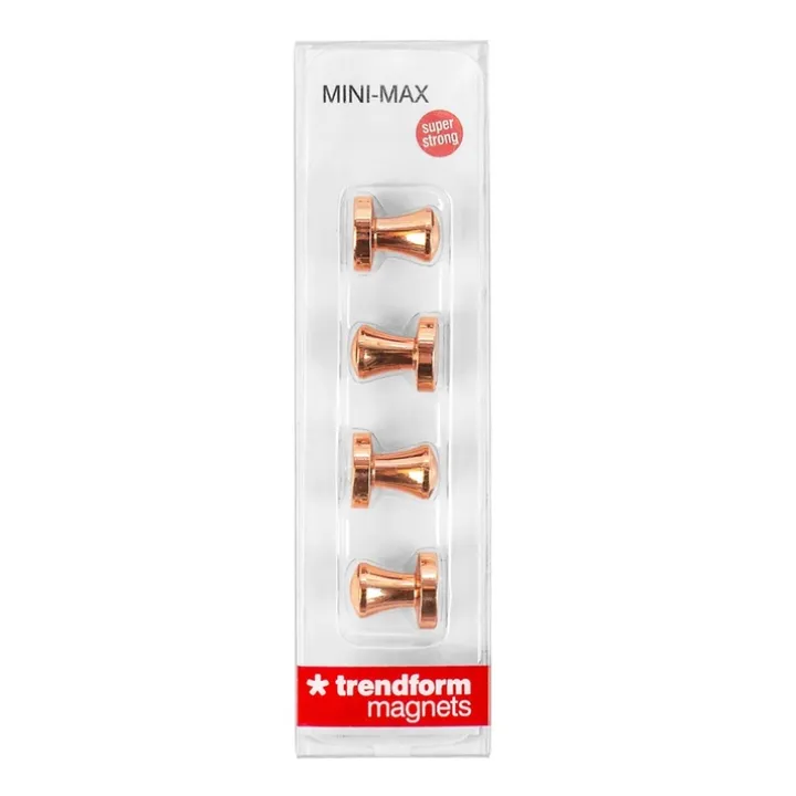 Magnet med knopp 4-pack