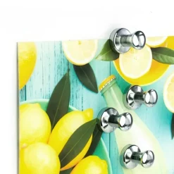 Magnet med knopp 4-pack, Silver