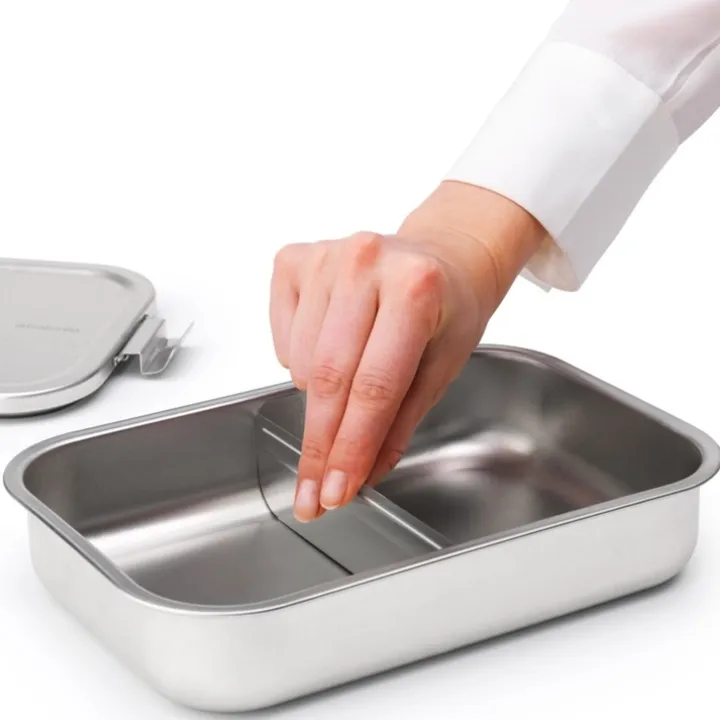 Matlåda i metall med avdelare 2L, Brabantia