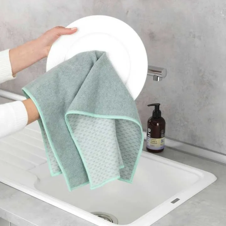 Mikrofiber handduk för glas 2-pack