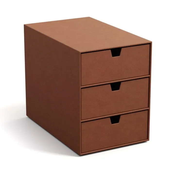 Minibyrå 3 lådor, Ingrid Restore, Bigso