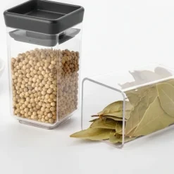 Mini förvaringsburk 2-pack, Brabantia, Mörkgrå