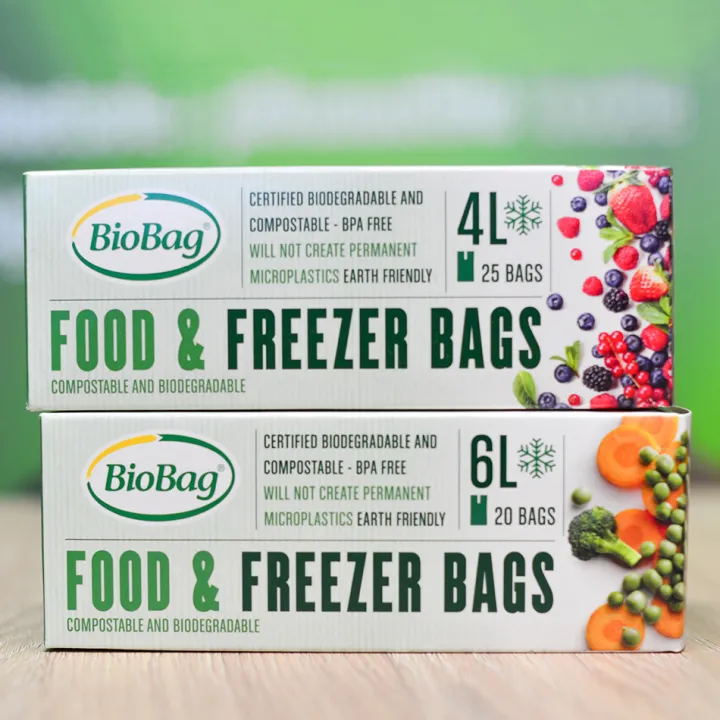 Nedbrytbara fryspåsar BioBag