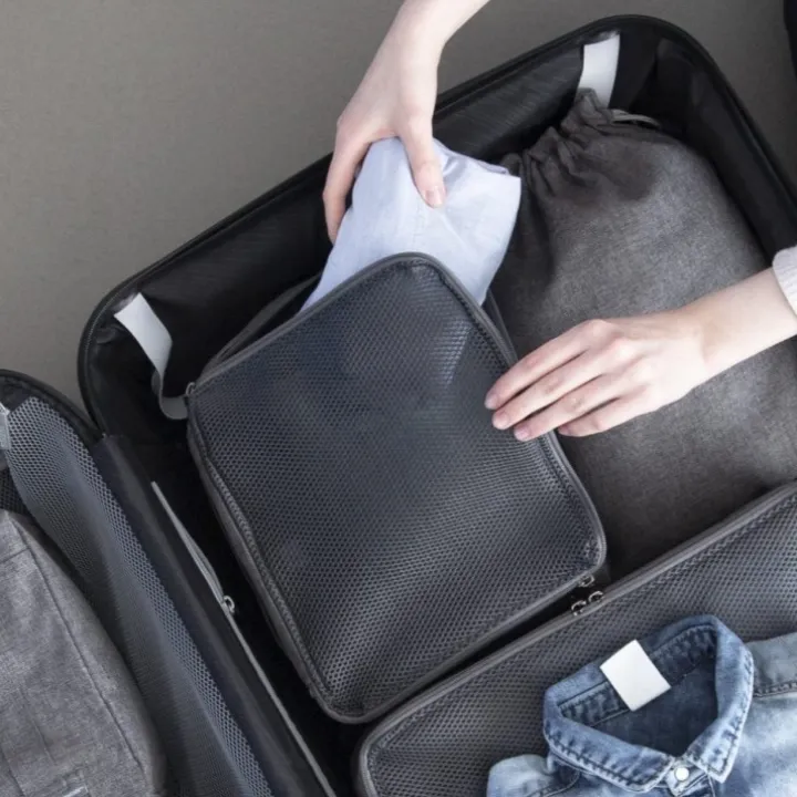 Packkub till resväska