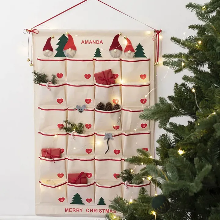 Paketkalender DIY
