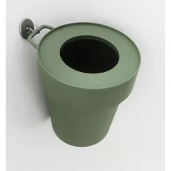 Papperskorg med krok 5L, Hachiman, Blågrå