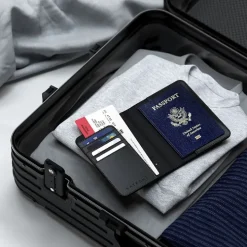 Passfodral med spårning och RFID-skydd