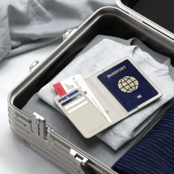 Passfodral med spårning och RFID-skydd
