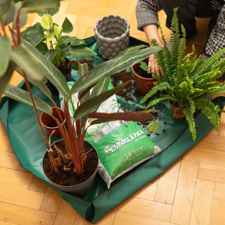 Planteringsduk inomhus
