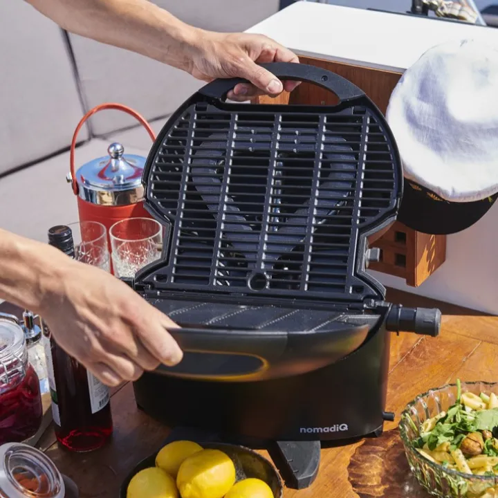 Portabel gasolgrill, NomadiQ