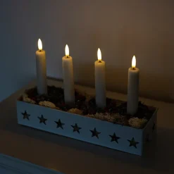 Premium LED korta antikljus
