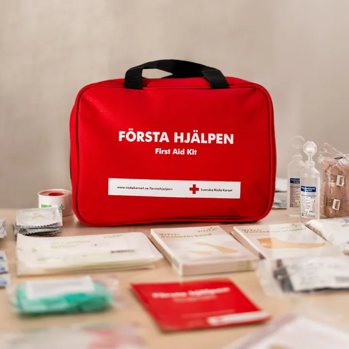 Röda Korsets Första hjälpen-väska, Stor