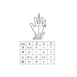 Reflexfingervantar med touch