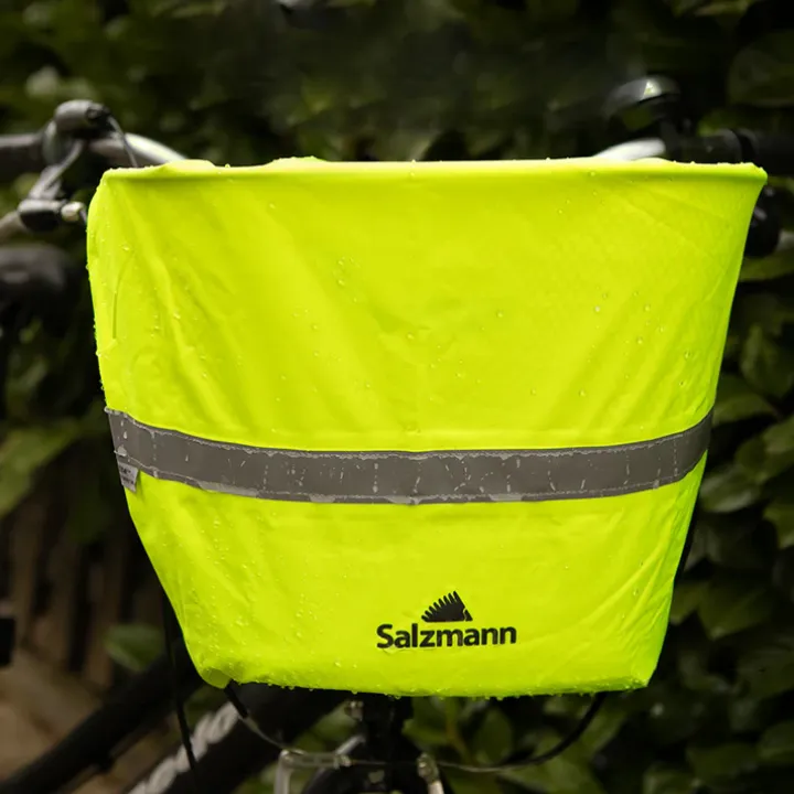 Regnskydd till cykelkorg