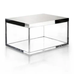 Rektangulär smyckesask, Silver