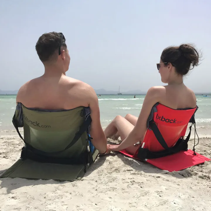 Relaxback, hopfällbart ryggstöd