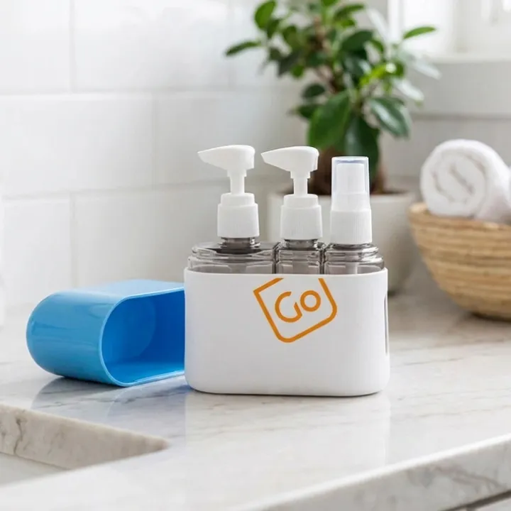 Reseflaskor med fodral, Go Travel