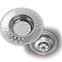 Rostfri skräpsil 2-pack