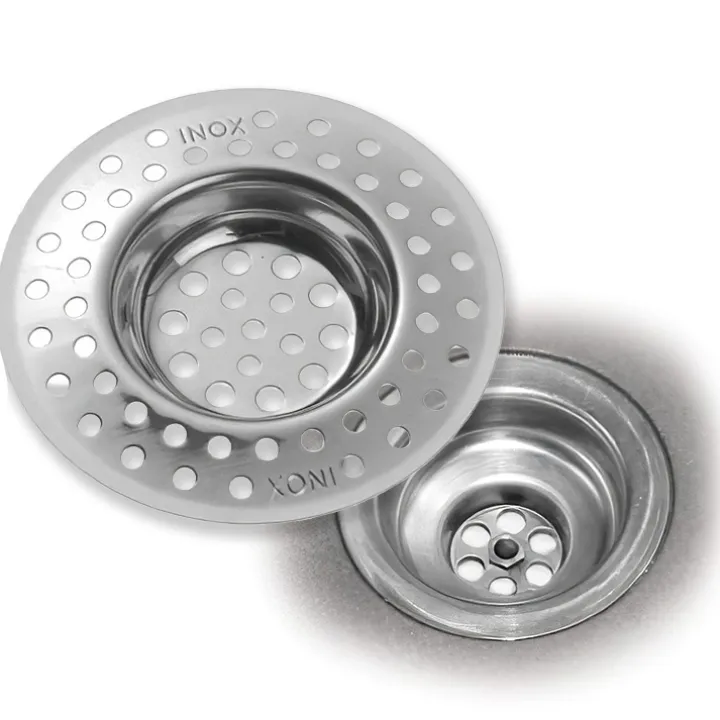 Rostfri skräpsil 2-pack