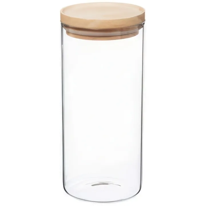 Rund förvaringsburk i glas 1,3L, 5five