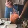Rund förvaringsburk i glas 1L, 5five