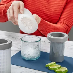 Rund isform för små isbitar 2-pack