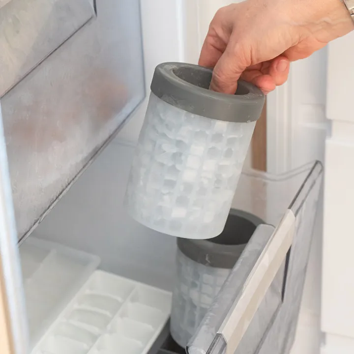 Rund isform för små isbitar 2-pack