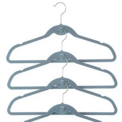 Sammetsgalge med krok 3-pack