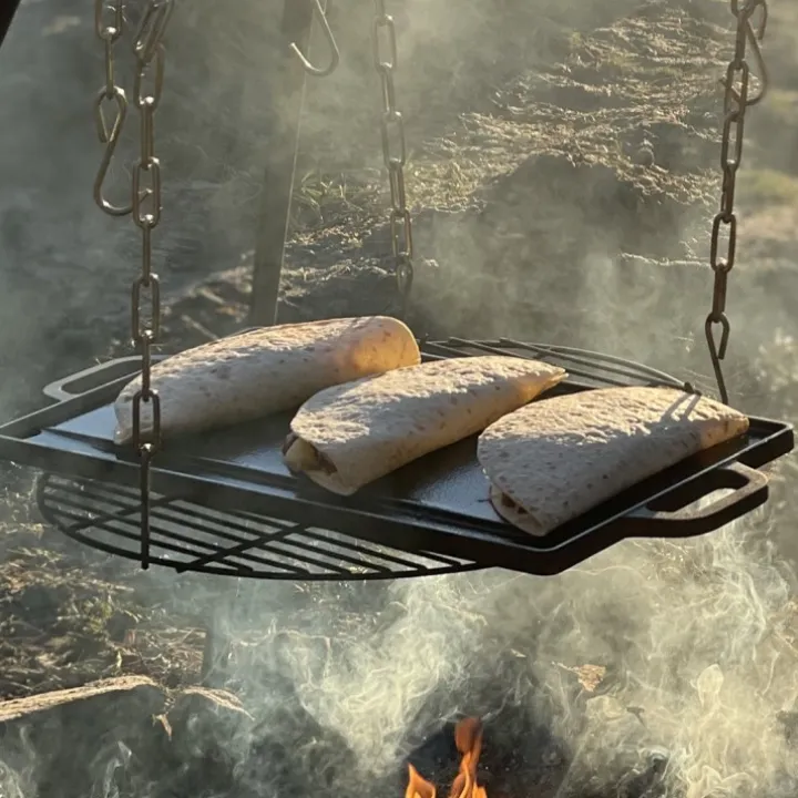 Satake vändbar grill- & stekplatta i gjutjärn